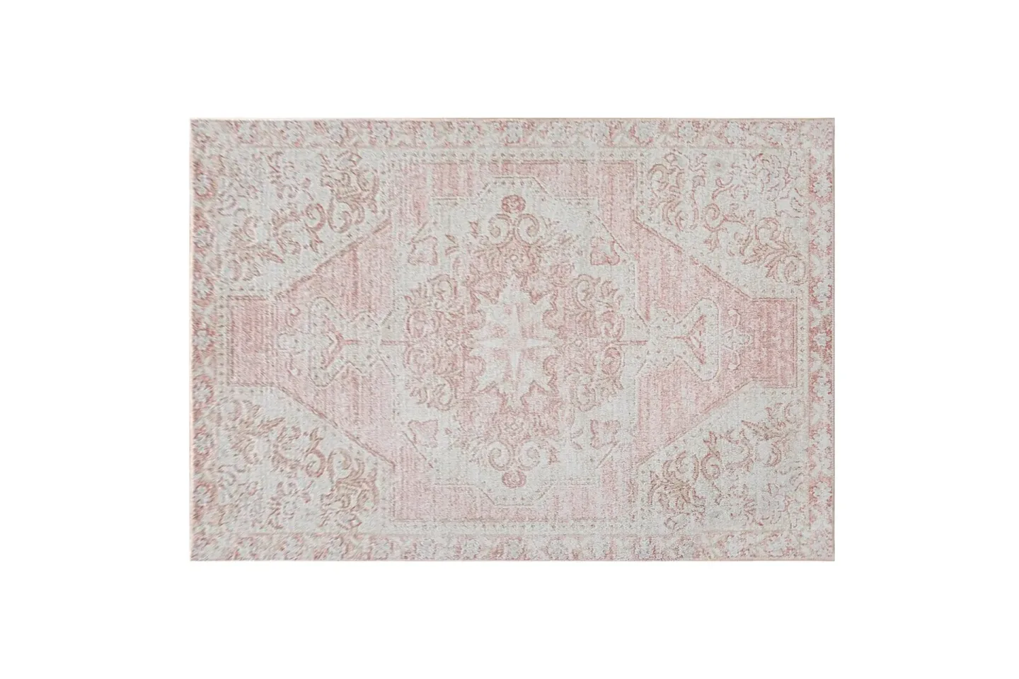 Nilam Bomullsmatta 160x230 cm Rektangulär - Creme