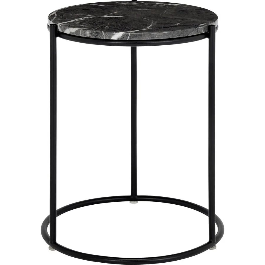 Beistelltisch Anisha marmor MDF B 33 H 40 cm