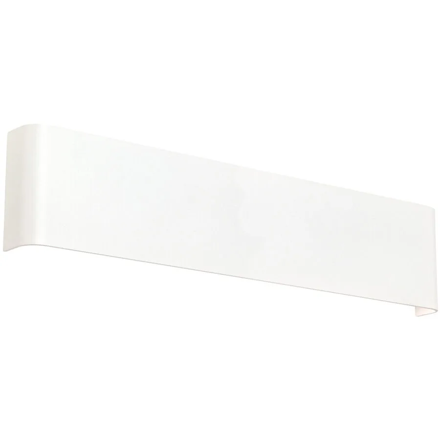 Wandlampe Accent Weiss Aluminium 41 cm 9 cm - Lichtfarbe: Warmweiss
