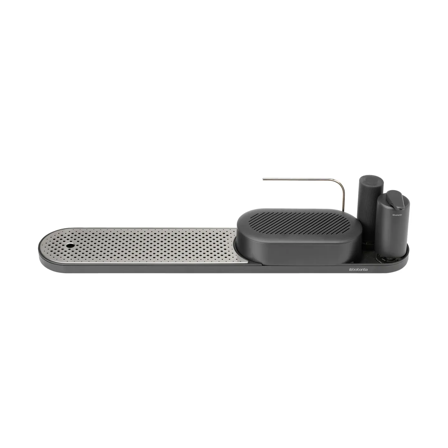 Brabantia SinkStyle Spülbecken-Organizer Set 4 Teile Mineral Infinite Grey