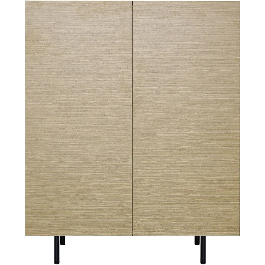 Highboard Zuma natur MDF B 100 H 125 cm
