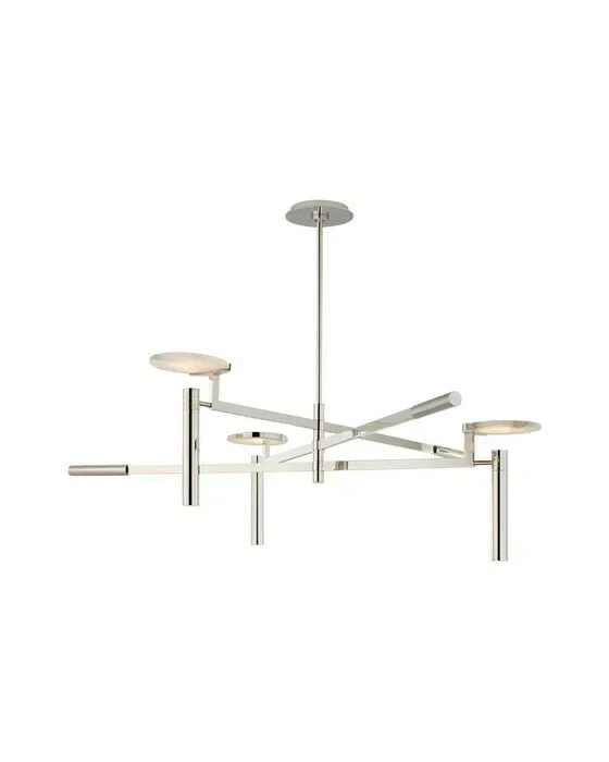 Melange Floating Disc loftlampe nikkel