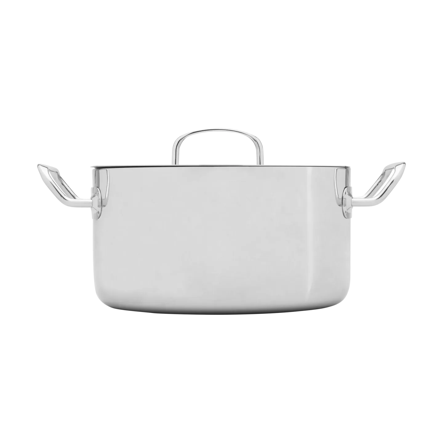 Heirol Heirol Steely Classic Triply Topf mit Deckel 5,5 Liter Edelstahl