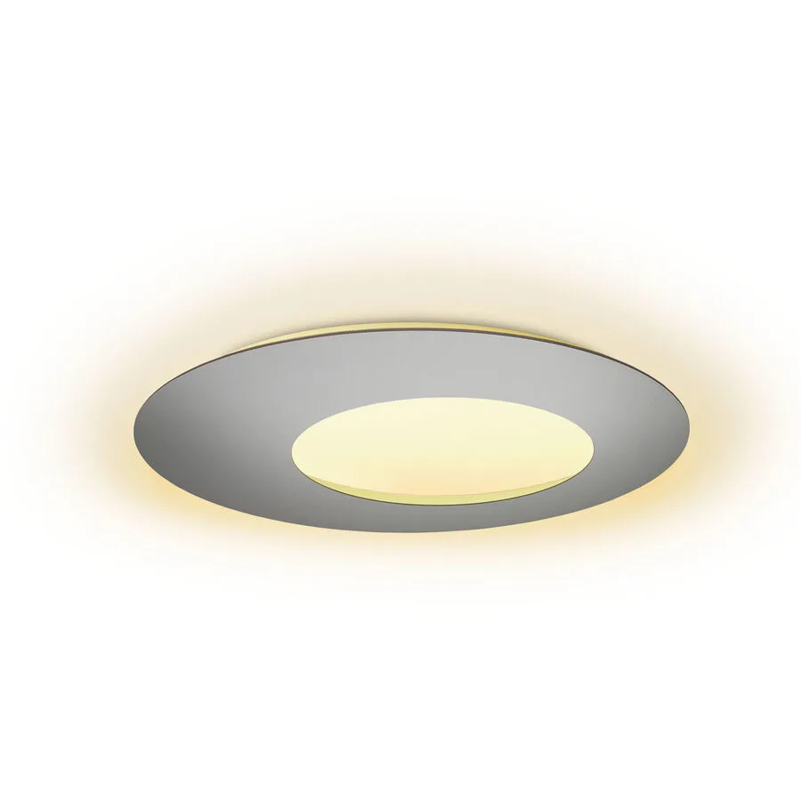 Escale Deckenlampe Blade Silber Aluminium 79 cm 3.5 cm - LED - Lichtfarbe: Extra warmweiss - LED Energiesparlampen
