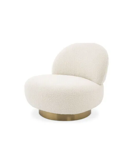 Clément stol bouclé cream