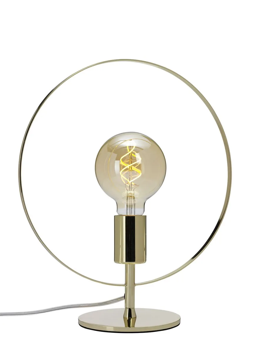Cottex - Spartan ringo 35cm - Bordslampa - Mässing
