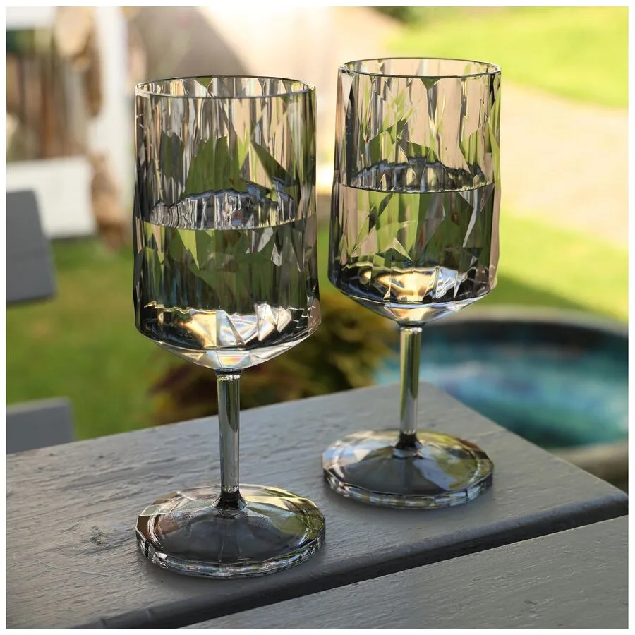 Cocktailgläser-Set Koziol Grau Kunststoff