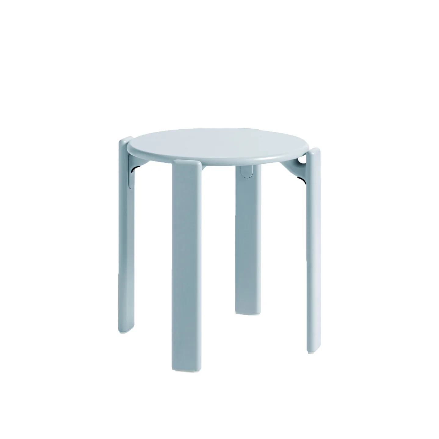 HAY - Rey Stool REY22, Slate blue water-based lacquered beech - Pallar - Bruno Rey - Blå - Trä