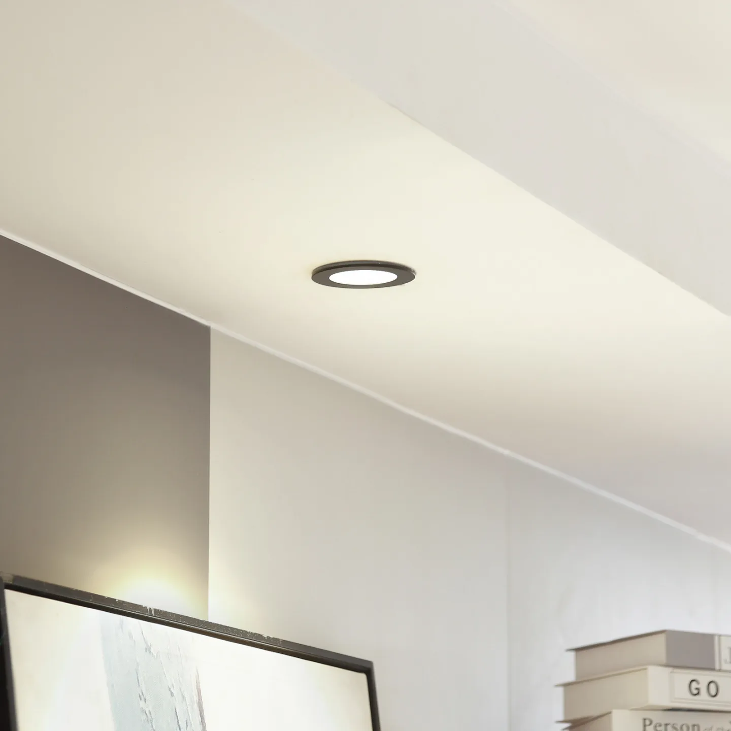 Aryx LED Innfelt flekk 3000K IP65 Svart - Arcchio - Stue - Moderne - Aluminium - Med en lyskilde