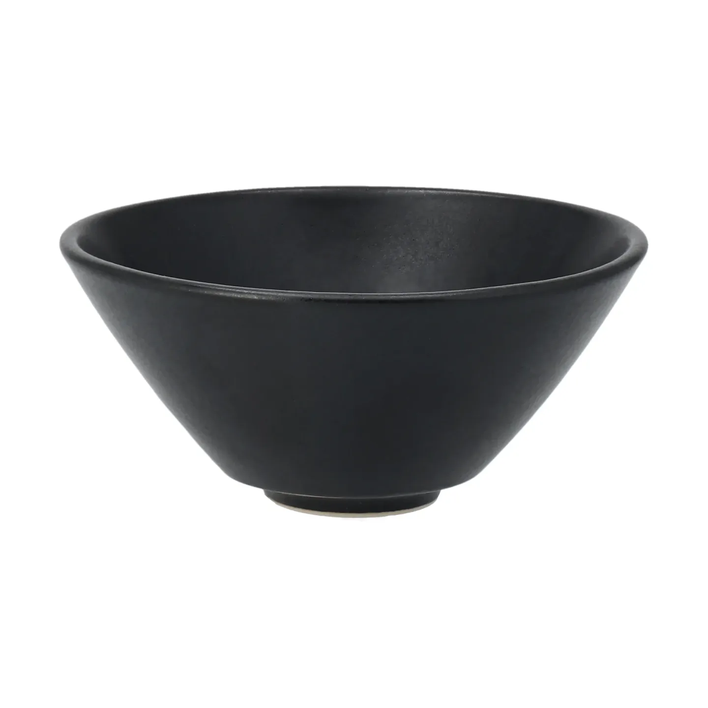 Scandi Living Terra Servierschüssel Schwarz Steinzeug, Ø12 cm