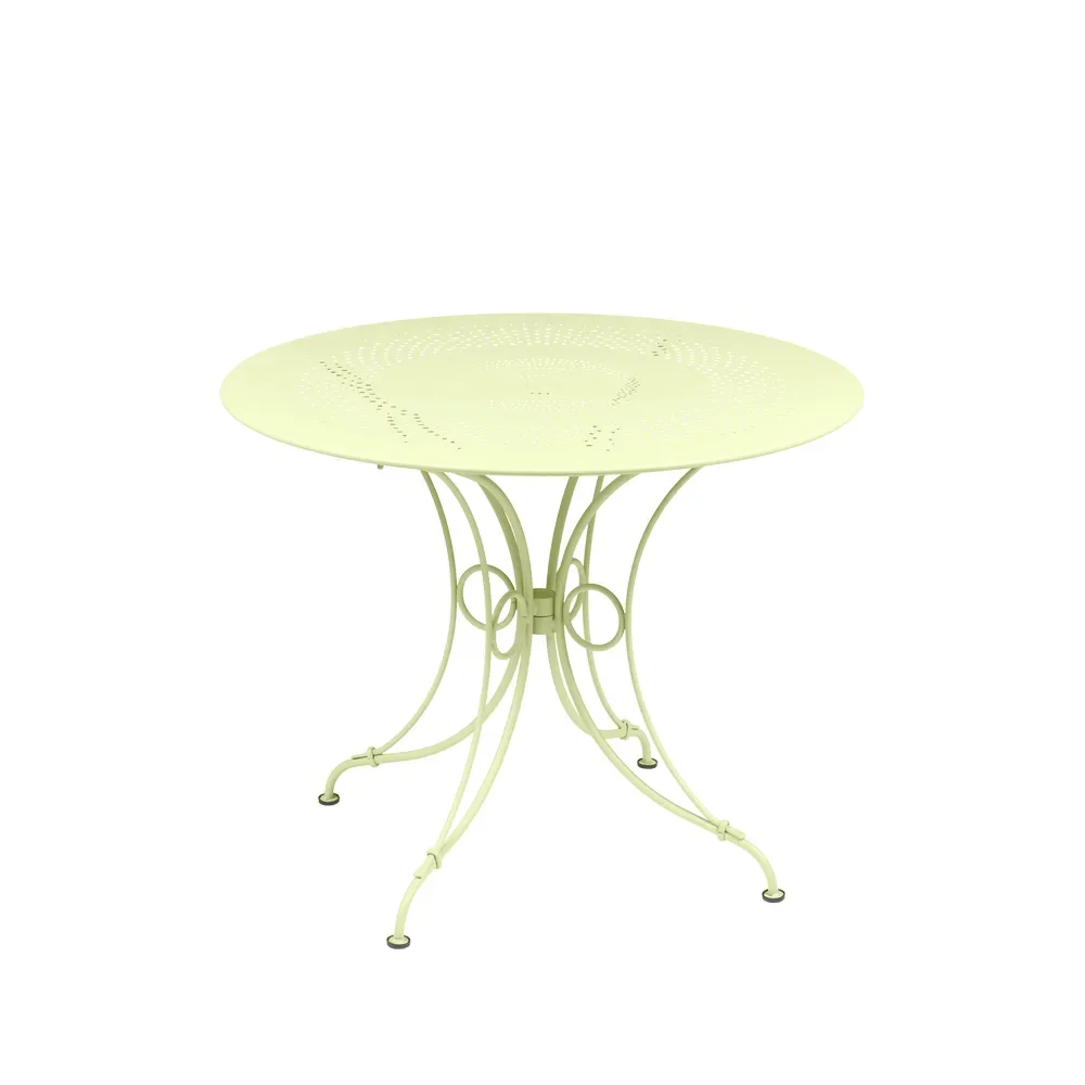 Fermob 1900 bord Ø96 cm Frosted lemon (gul)