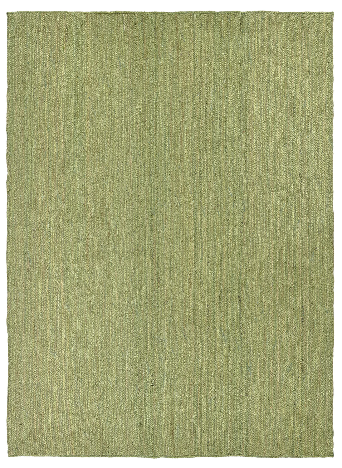 Juteteppe - Amasia (oliven) (Størrelse: 80 x 150 cm)