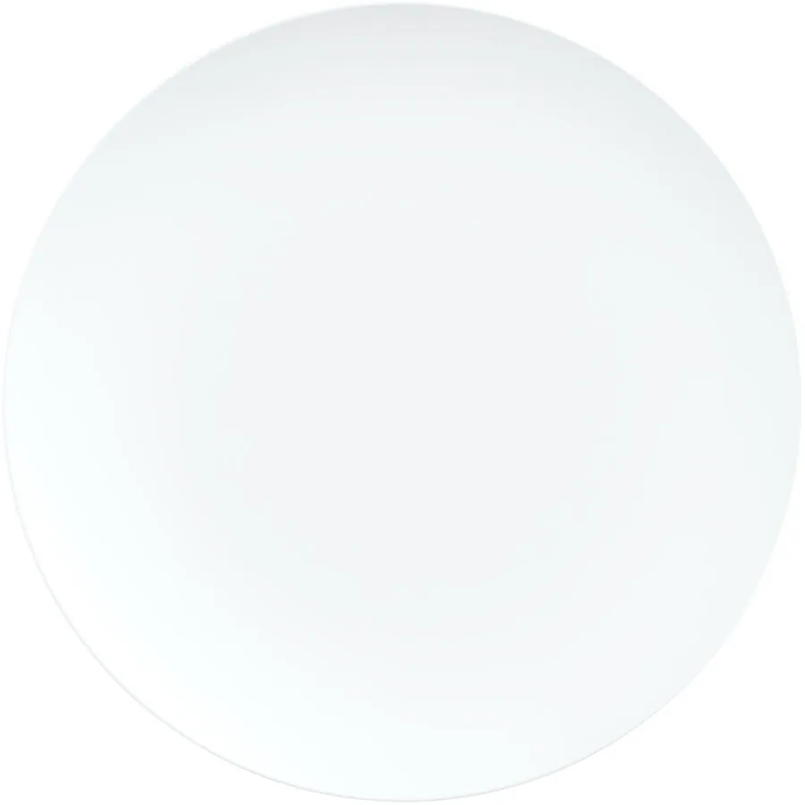 Teller flach Saturno Weiss Porzellan 28 cm