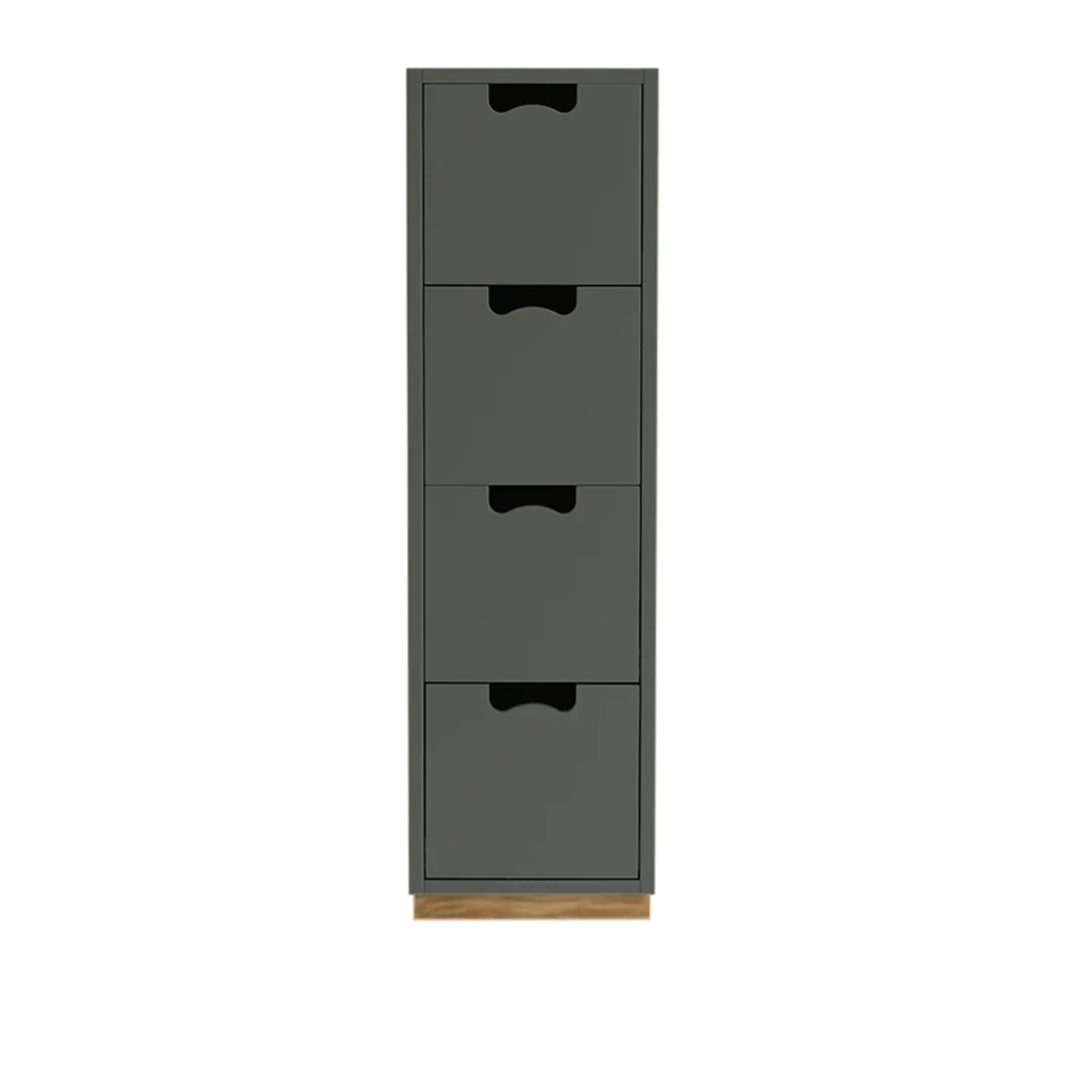 Asplund - Snow Drawer J4 - Green Khaki, Eksockel - Byråer - Thomas Sandell & Jonas Bohlin - Grön - Trä
