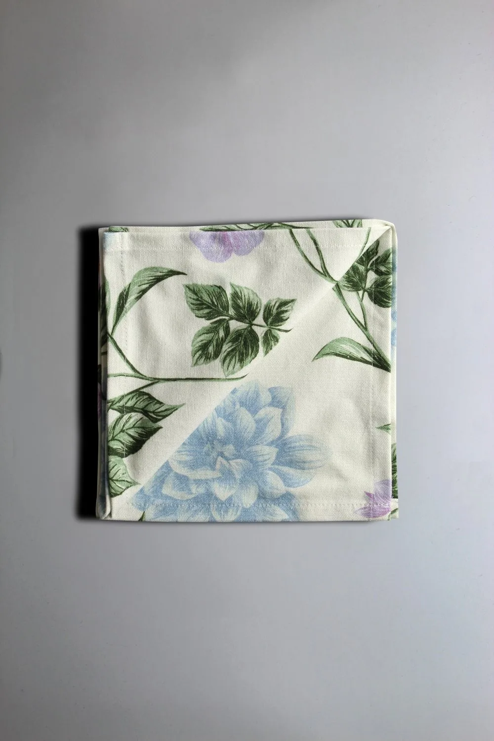 Servietter 4-pakning - Dahlia (blå) (Størrelse: 40 x 40 cm)