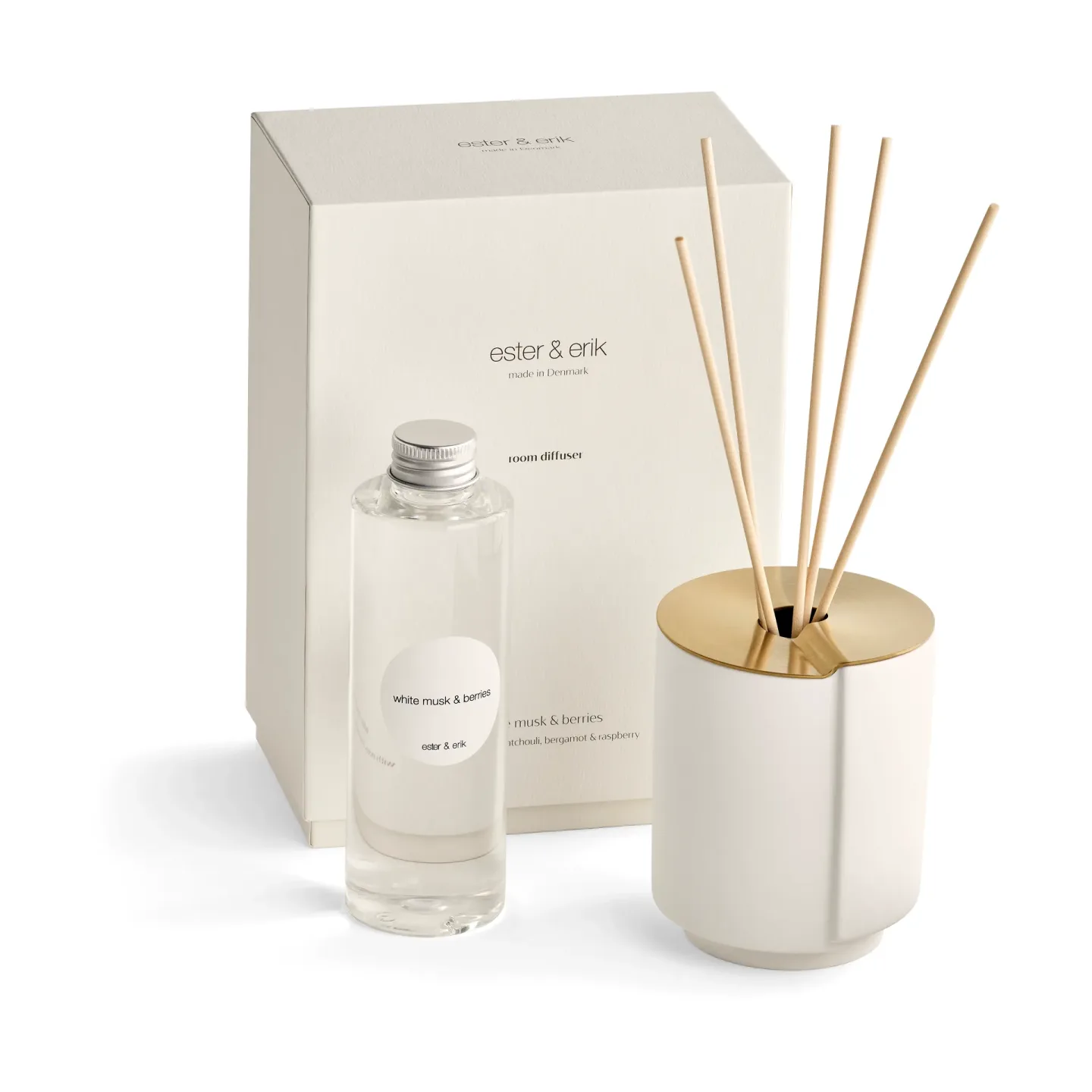 ester & erik ester & erik Duftstäbchen White musk & berries