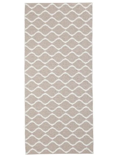 Plastmatter - Horredsmattan Wave (rosa) (Størrelse: 70 x 250 cm)