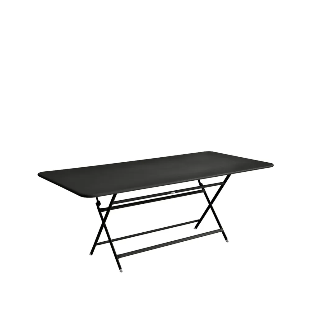 Fermob Caractere bord 190x90 cm Liquorice (svart)