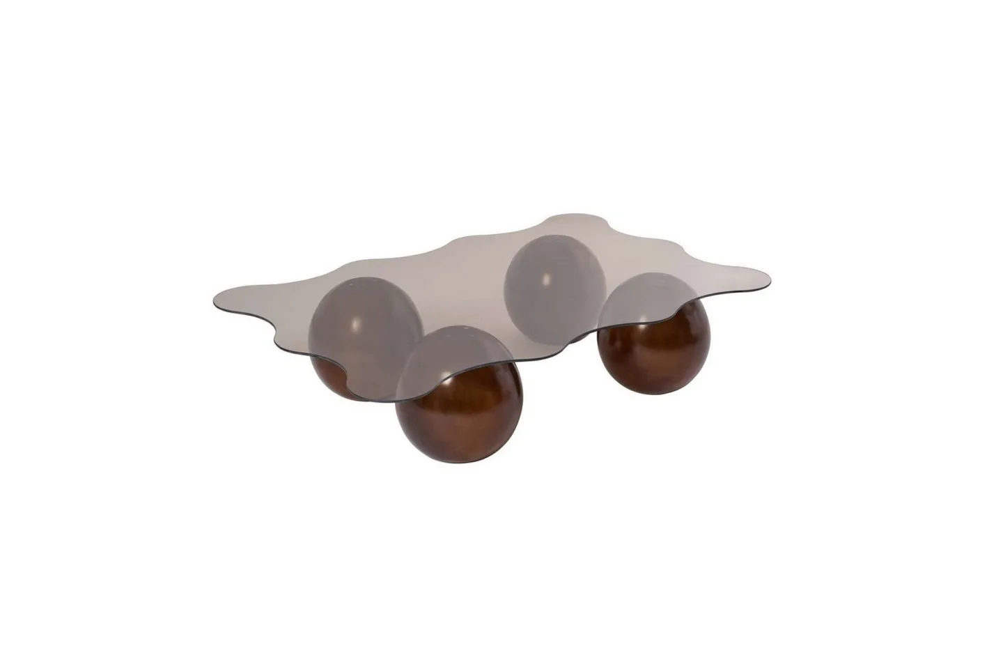 Soffbord Nordure Elinville Soffbord 120 cm Mörkbrun -