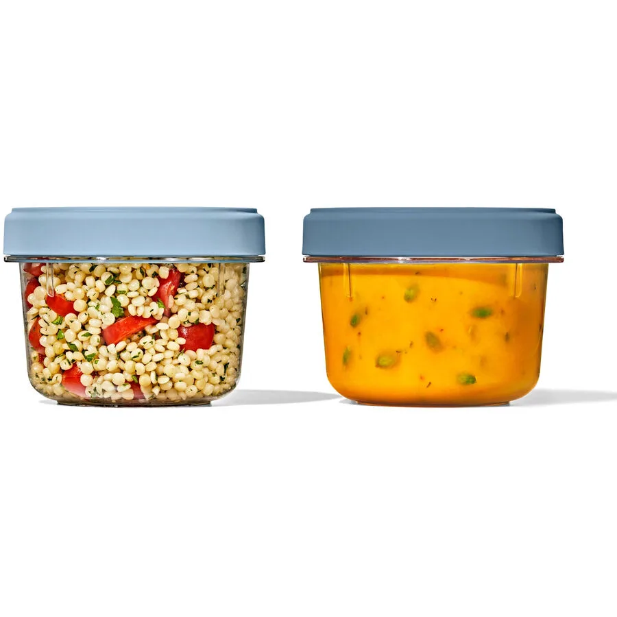 Aufbewahrungsbox Oxo Transparent Kunststoff 11.7 cm 11.7 cm 0.55 l