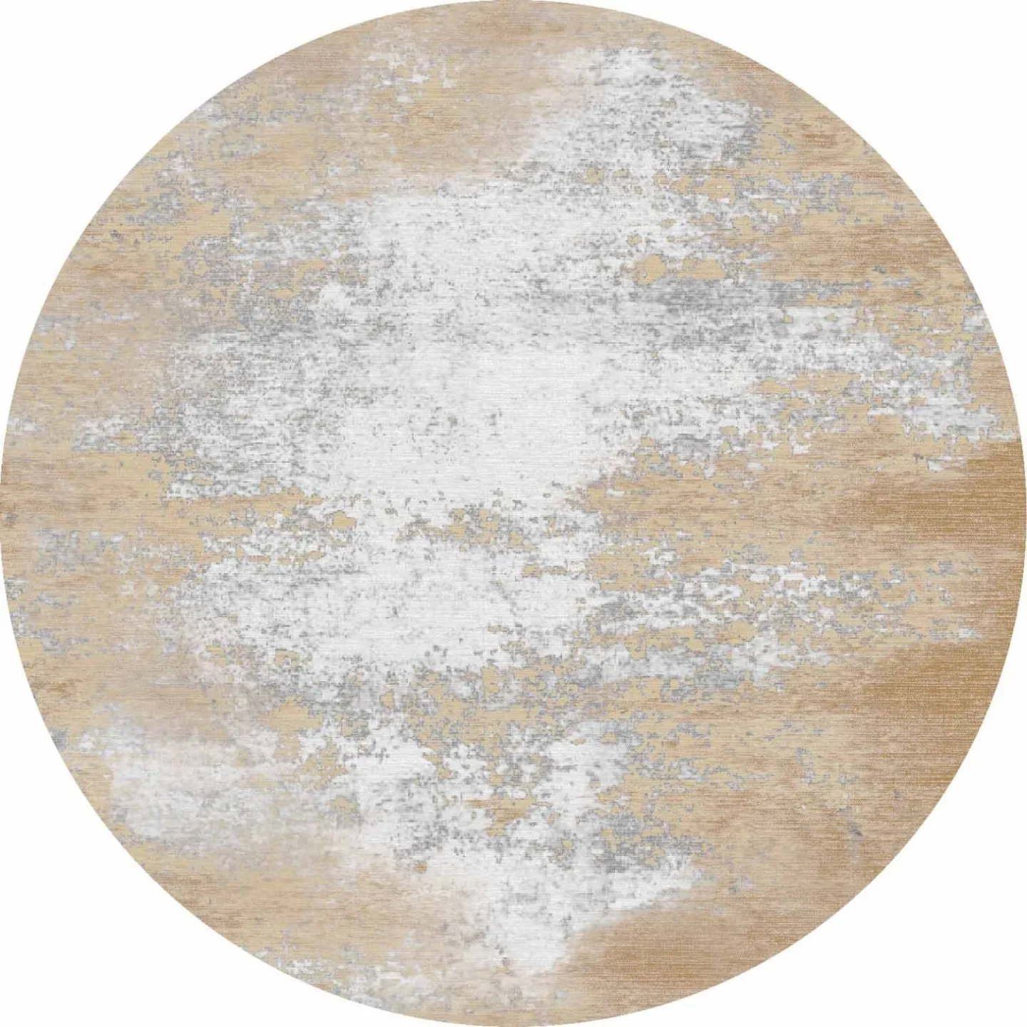Rundt teppe - Zarzi (beige) (Størrelse: Ø 200 cm)