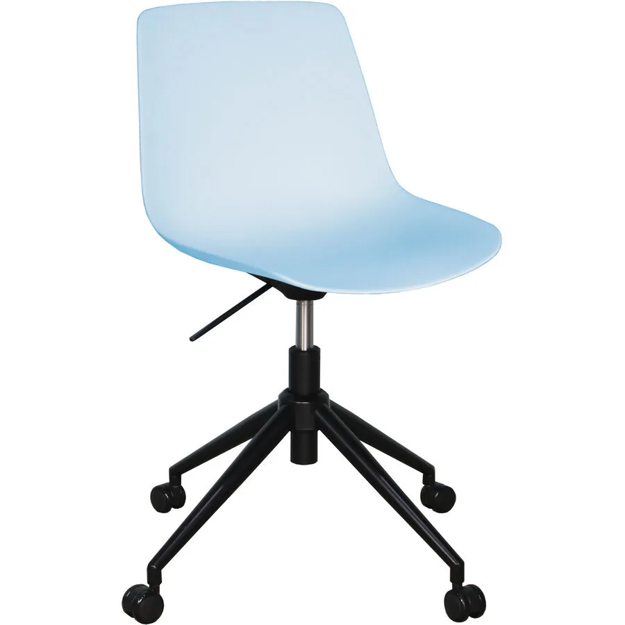 Bürostuhl Livio blau Polypropylen H 82.5 cm