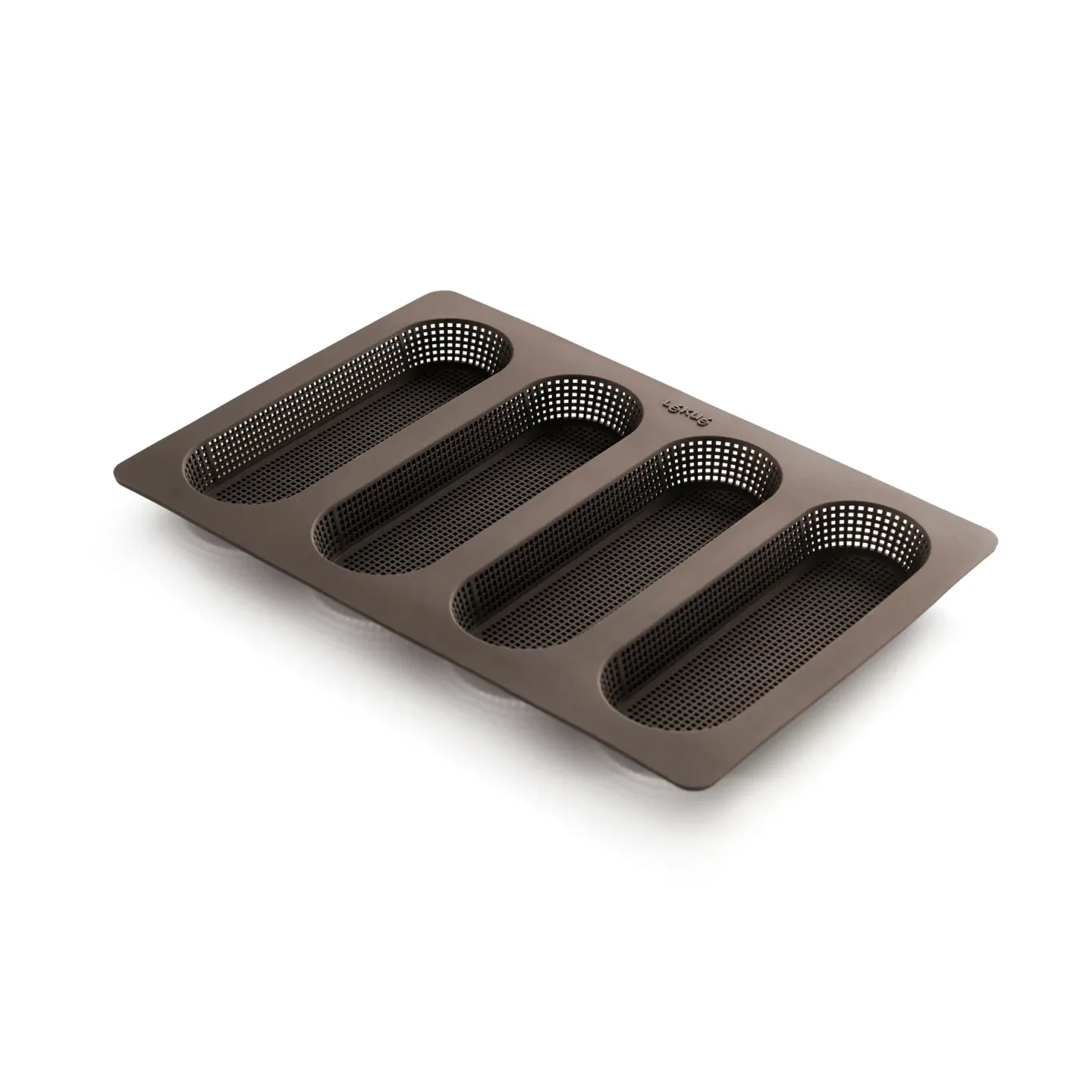 Lékué Lékué Silikonform Mini-Baguette Braun