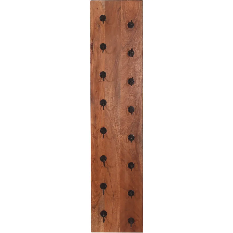 Weinregal Ecuador natur Mangoholz B 33 H 148 cm