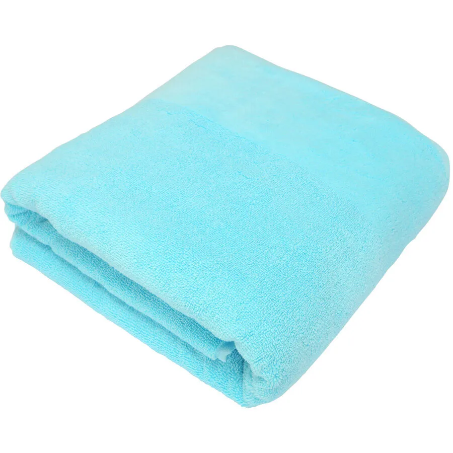 Living Home Badetuch Softfeel türkis Baumwolle