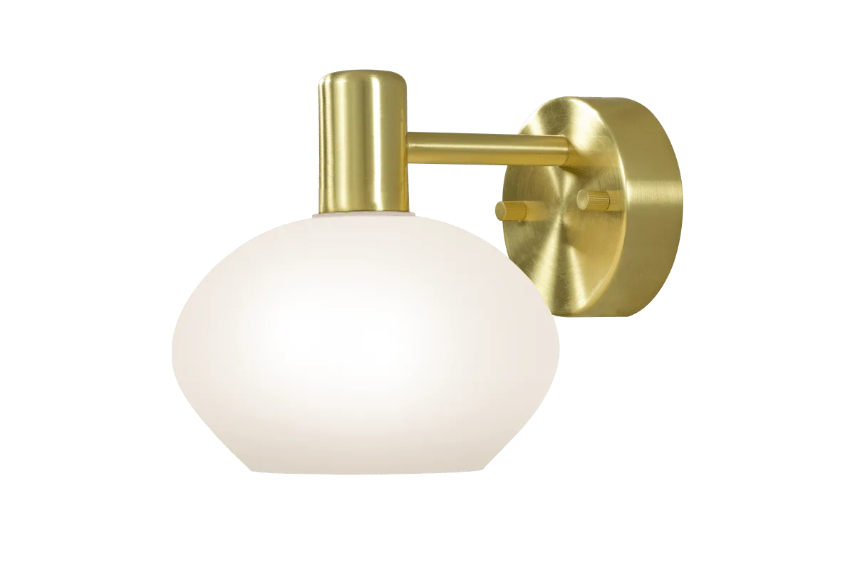 Aneta Lighting - Elba Ø15 - Badrumslampa - Matt mässing