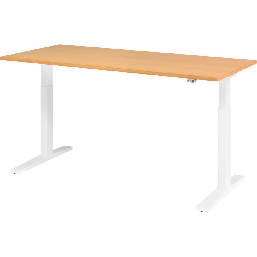 Schreibtisch Office buche Holzwerkstoff B 180 T 80 cm