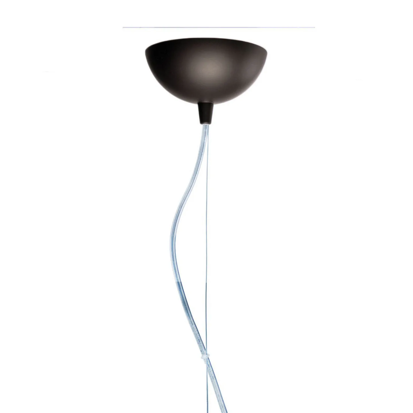 FL/Y Pendel Brun - Kartell - Stue - Design - Plastik - Med én lyskilde