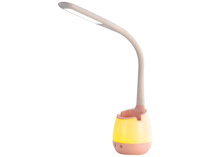 Bürolampe LED CLEO 40cm 8W rosa