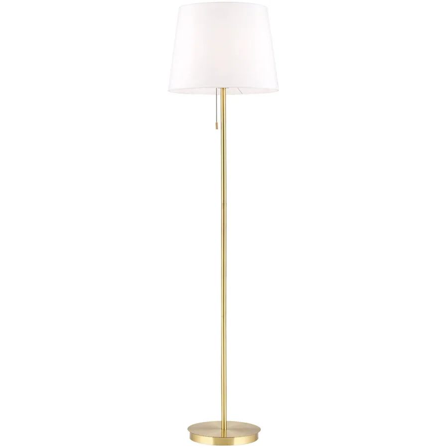 Stehlampe Ludwig Stahl 40 cm 40 cm - Farbe: Altmessing