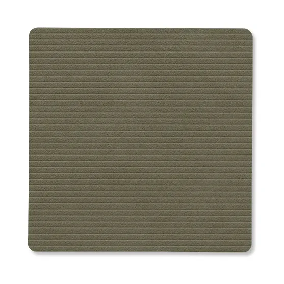 LIND DNA Corduroy Glasuntersetzer square Army Green
