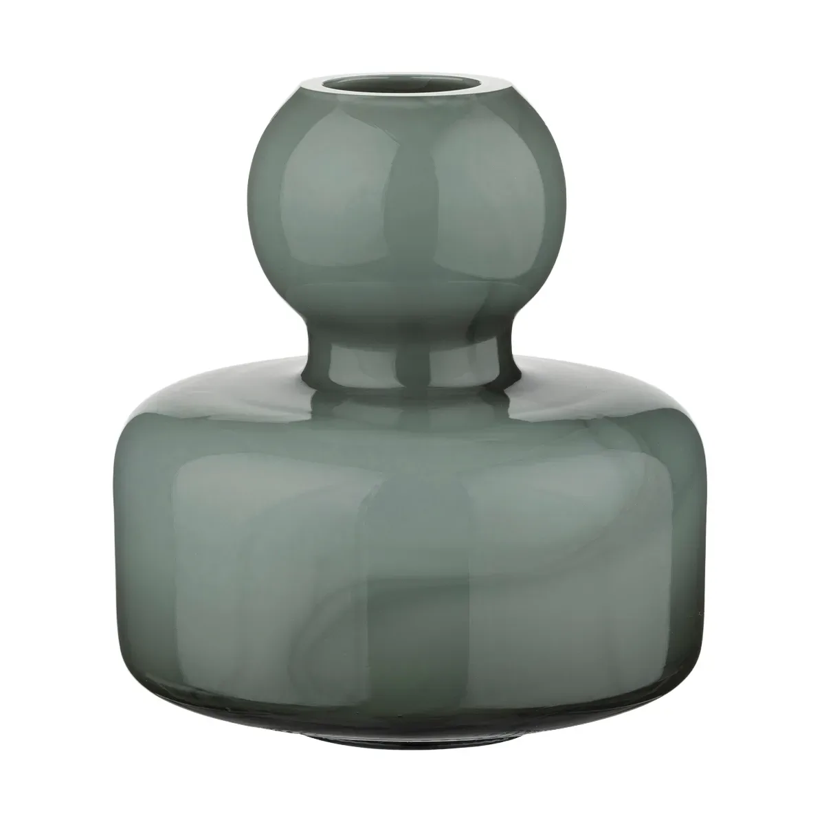Marimekko Flower Vase Ø10 cm Charcoal