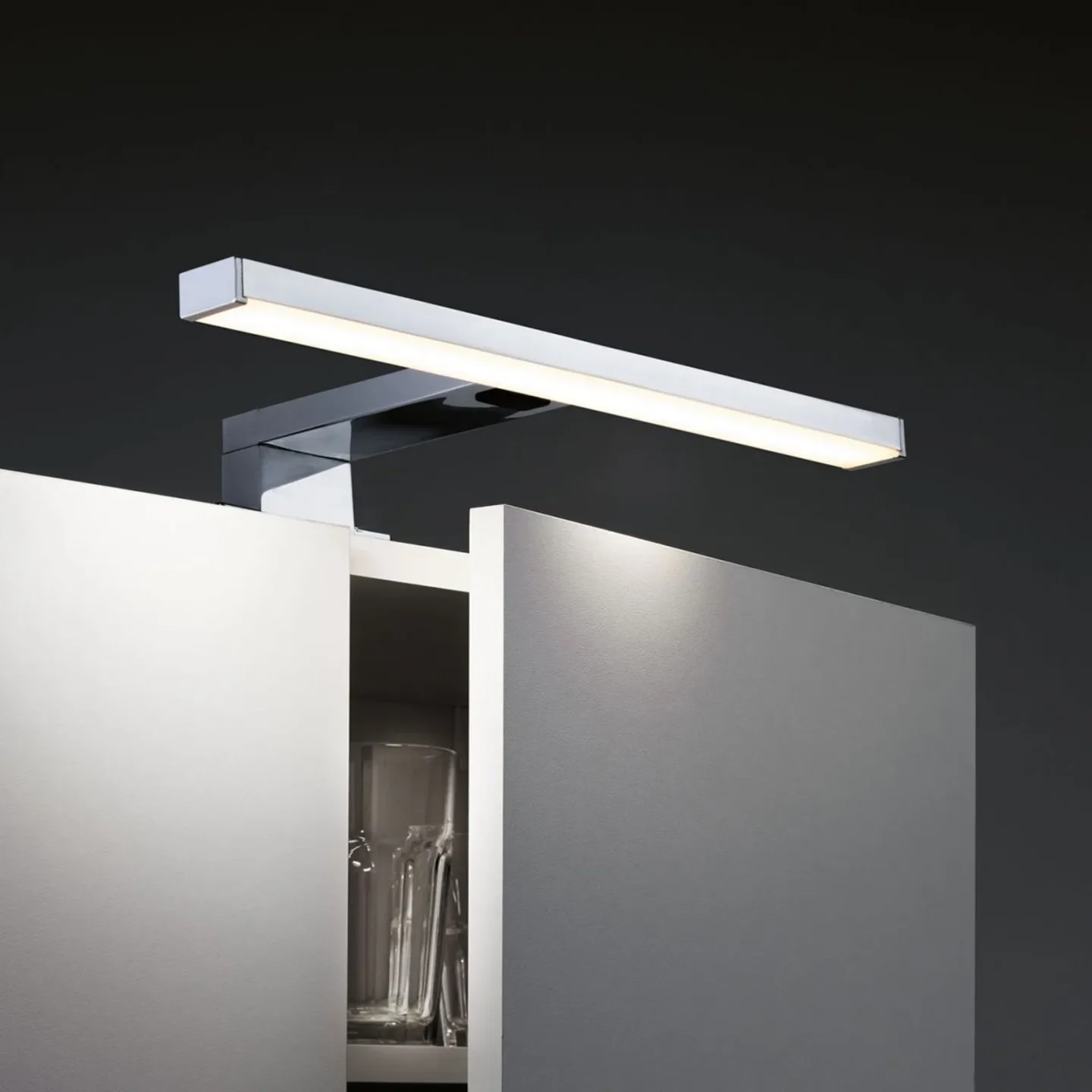 Selo LED Wandleuchte TW IP44 Chrom - Paulmann - Badezimmer - Modern - Metall - Eckig