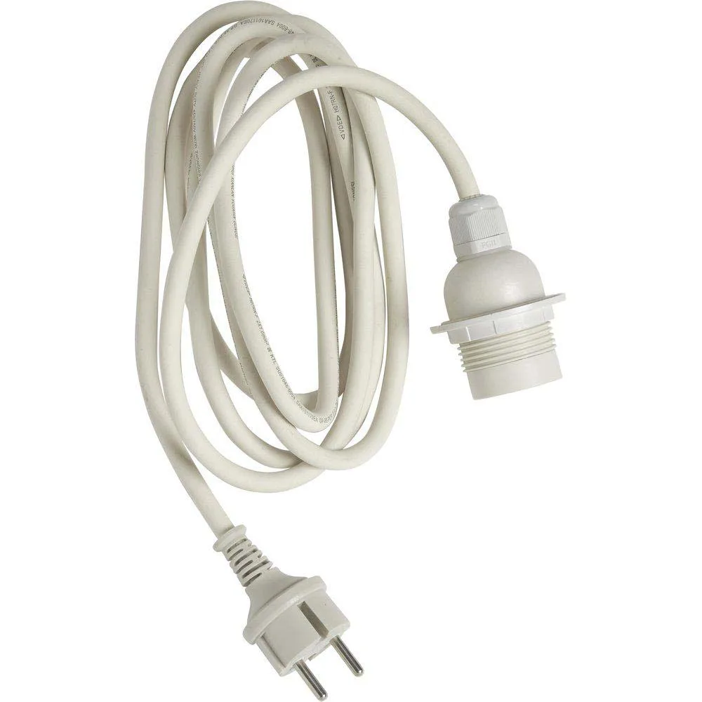 Utomhussladd Vit Flex Out (Längd: 5 meter)