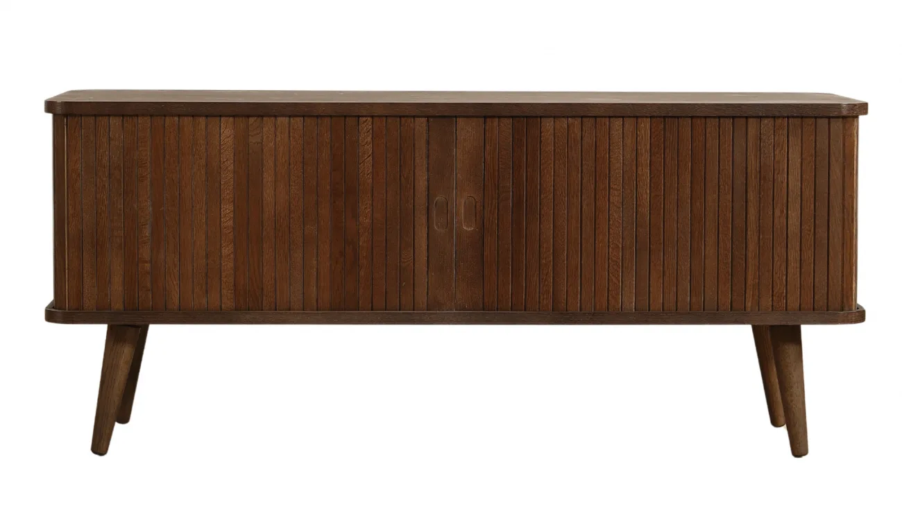 TV-benk - Vento - 120 cm (valnøtt) (Størrelse: Standard)