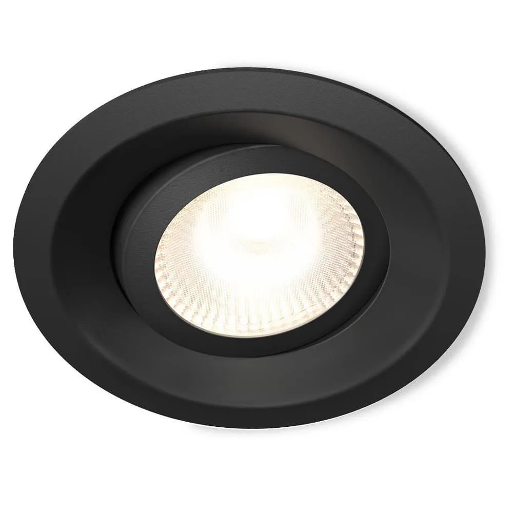 Plejd Downlight DWN-01 Tilt 8W 515lm Svart