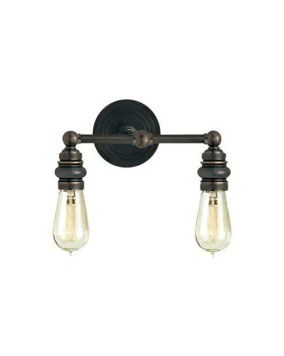 Boston Functional Double Light Bronze OUTLET