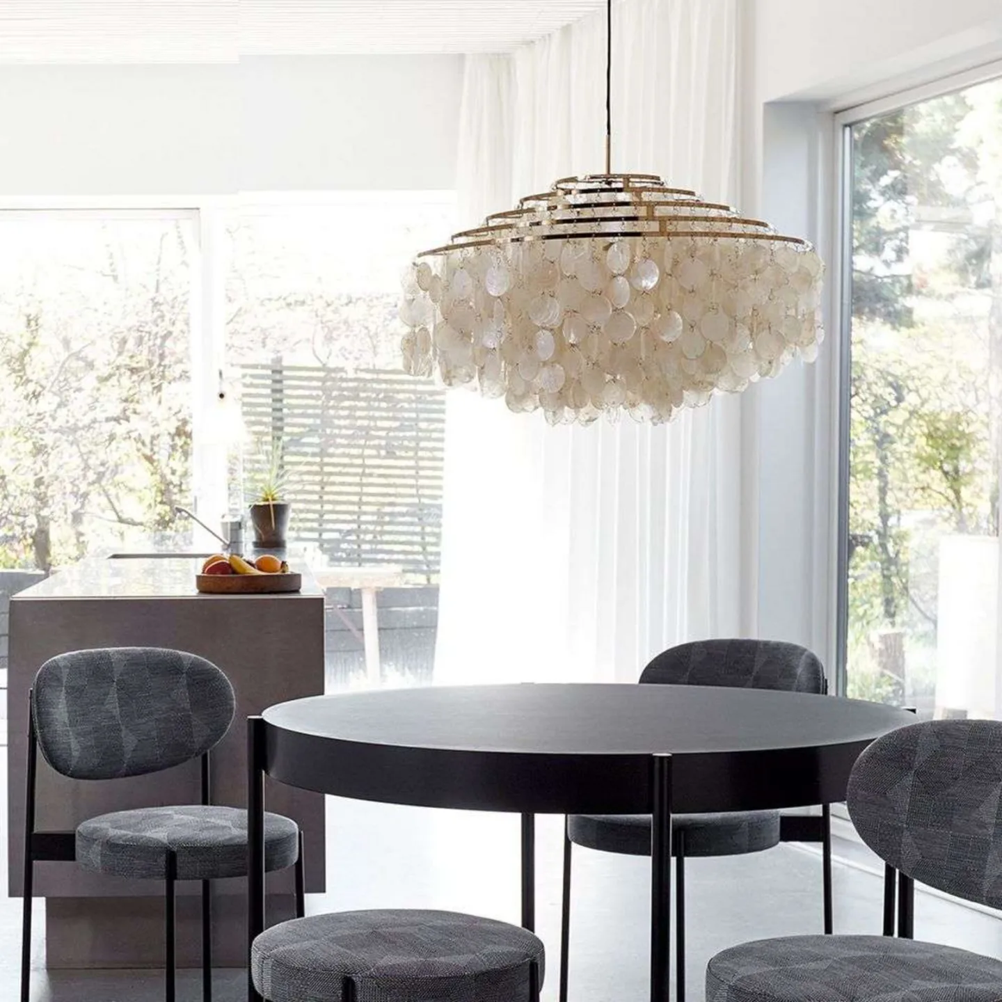 Fun 11 DM Pendelleuchte Brass Finish - Verpan - Wohnzimmer - Metall