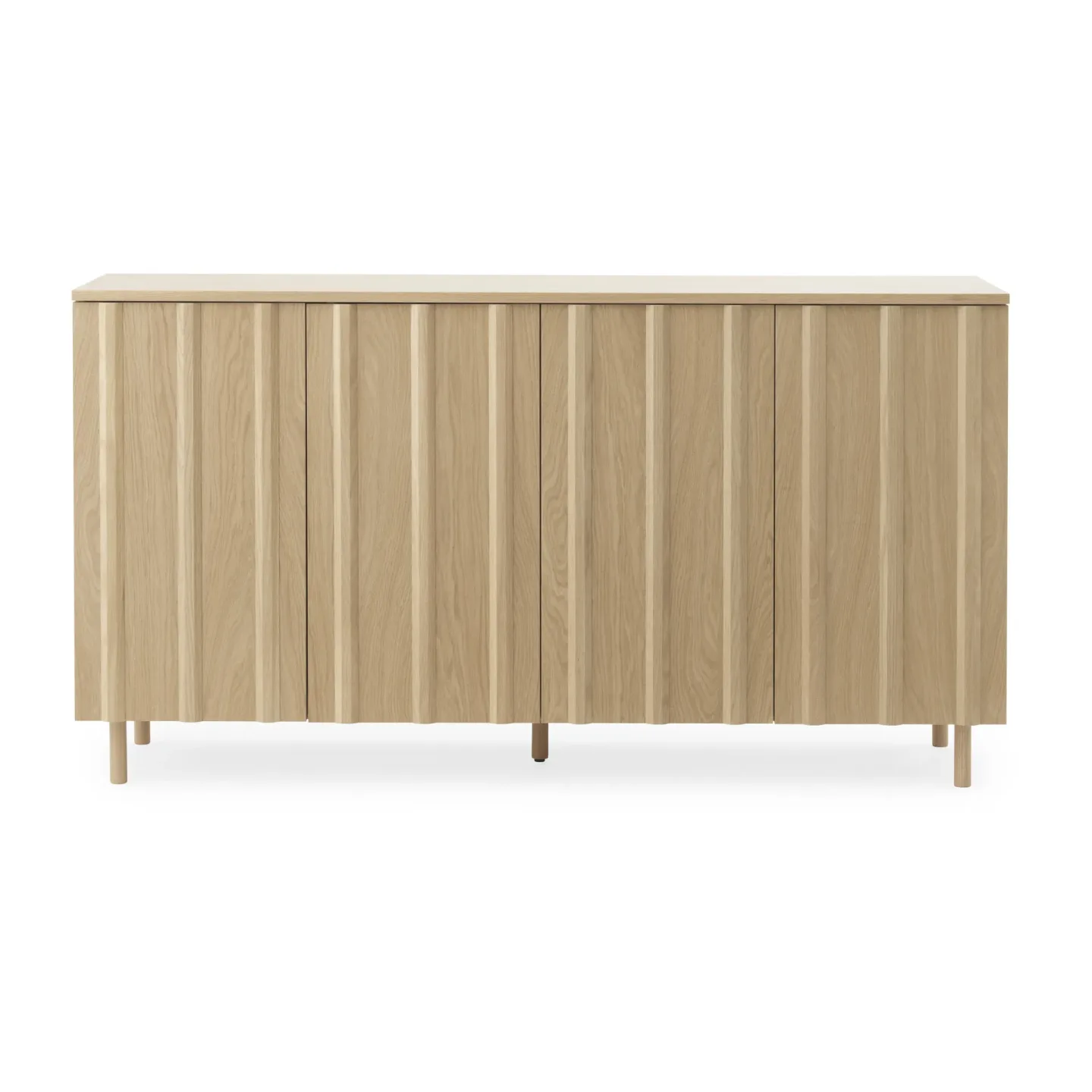Normann Copenhagen Rib Beistelltisch 45 x 159 cm Oak