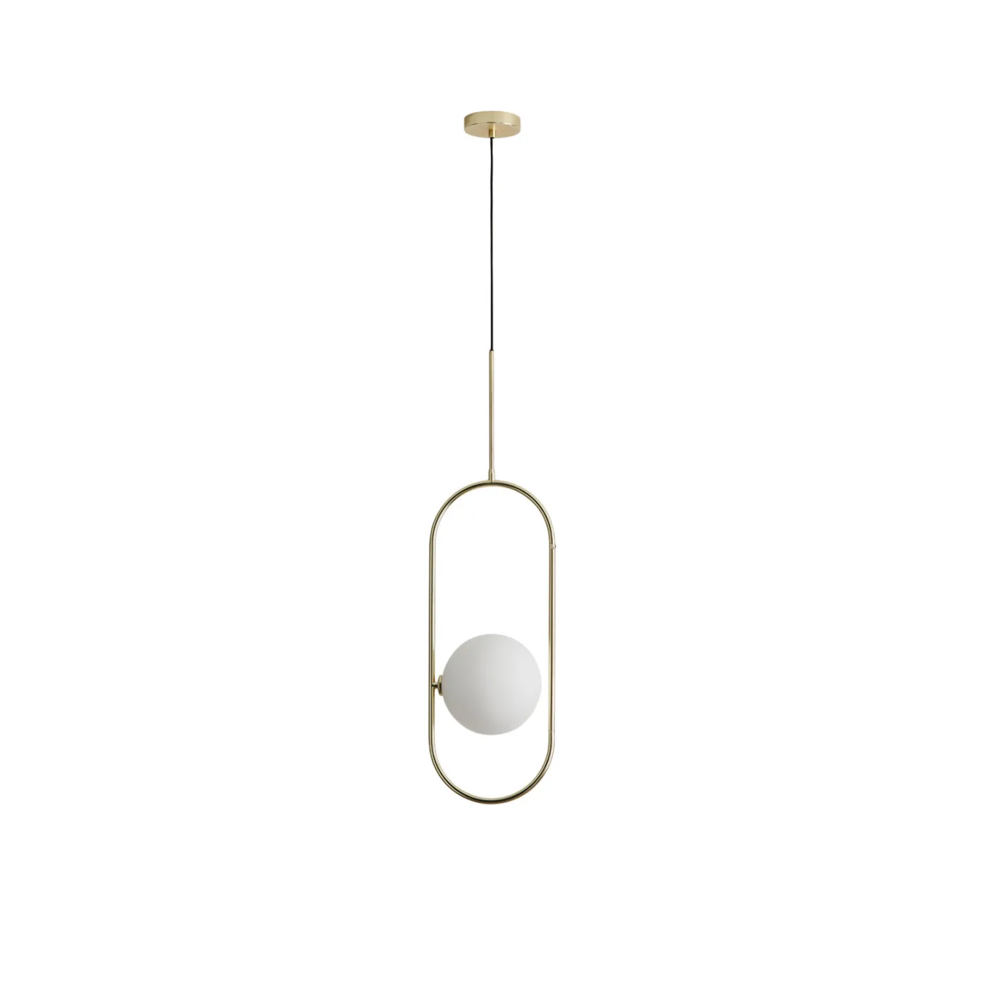 Abbacus pendellampa, guld, höjd 83,5 cm - Aromas del Campo - Vardagsrum - Modern - Metall - Med en ljuskälla