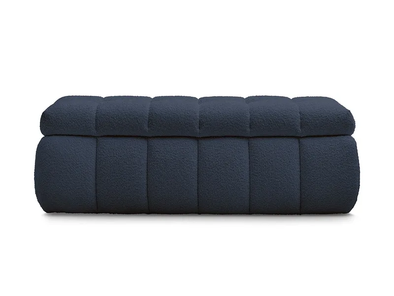 Bettende BOBOCHIC MONT-BLANC Boucle-Stoff dunkelblau