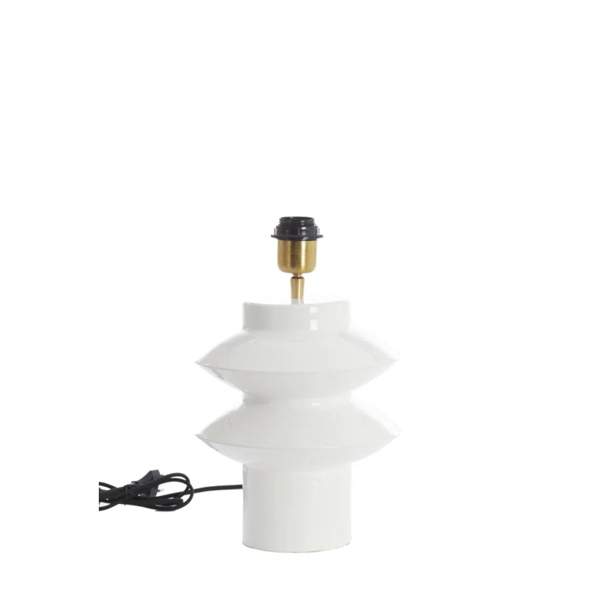 Light & Living - Petch 26cm - Lampfot - Vit