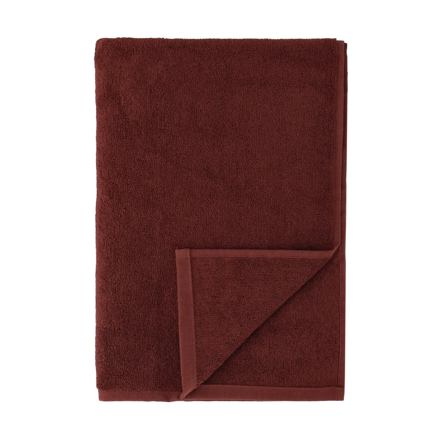 Scandi Living Drift Handtuch 50x70 cm Rot