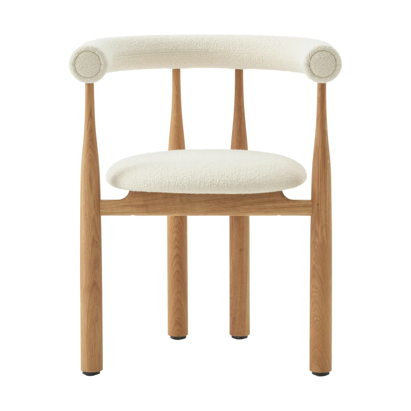 New Works Bukowski karmstol klädd Oak, Barnum Lana