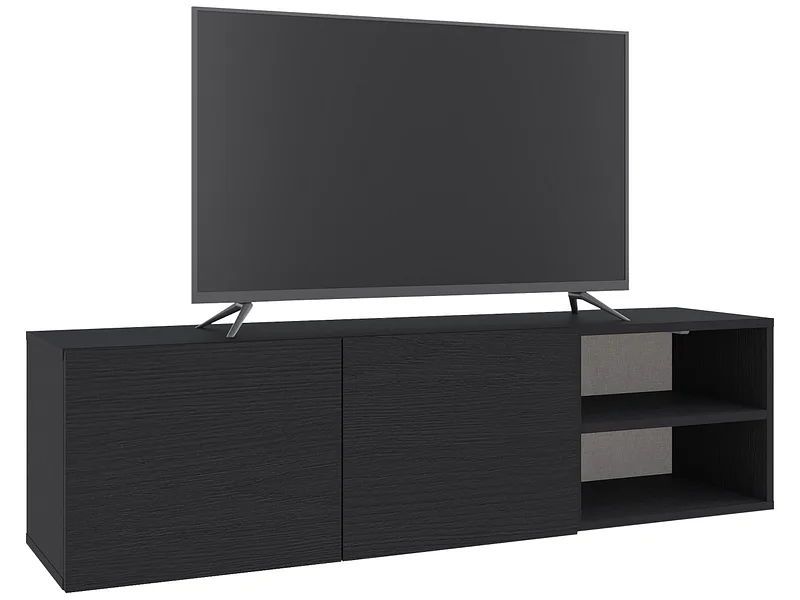 MARCKERIC Hängender TV-Schrank CONRAD 140cm schwarz