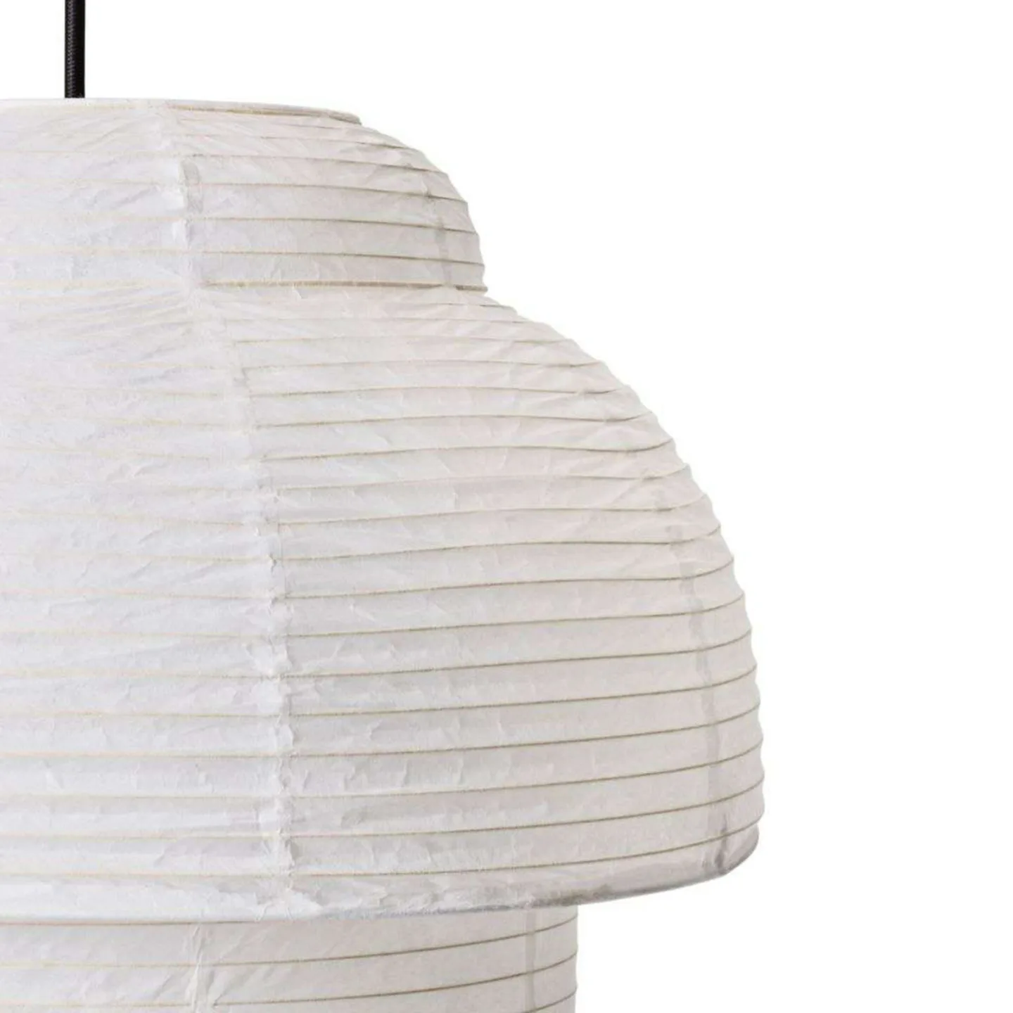 Papier Double Pendelleuchte Ø40 White - Made By Hand - Esszimmer - Papier / Karton